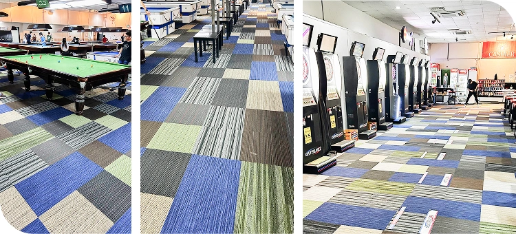 Carpet Tile Service by Honpo